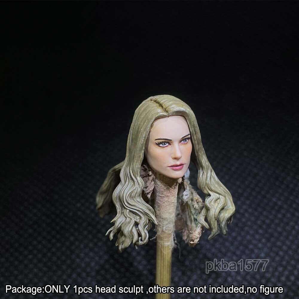 【PRE-ORDER】Premium 1/18 Female Long Hair Beauty Head Sculpt Soldier Head For 3.75" Figure