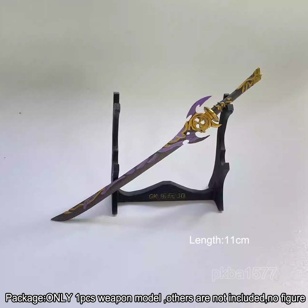 【PRE-ORDER】Painted 1/12 Scale Weapon Sword Model For DIY 6" Action Figure