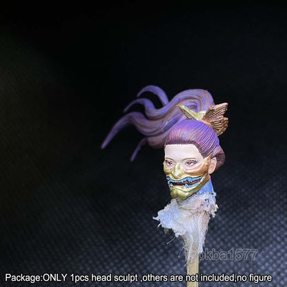【PRE-ORDER】Premium 1/18 Female Beauty Head Sculpt Soldier Head For 3.75" Joytoy PGV Figure