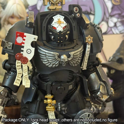 【PRE-ORDER】#B Premium Man Head Sculpt Model For Joytoy Iron Hands Terminator Armor Figure