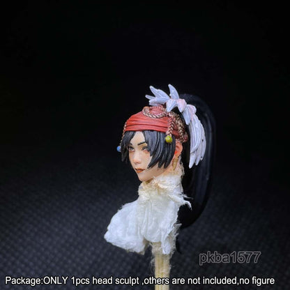 【PRE-ORDER】Premium 1/18 Female Beauty Head Sculpt Soldier Head For 3.75" Joytoy PGV Figure