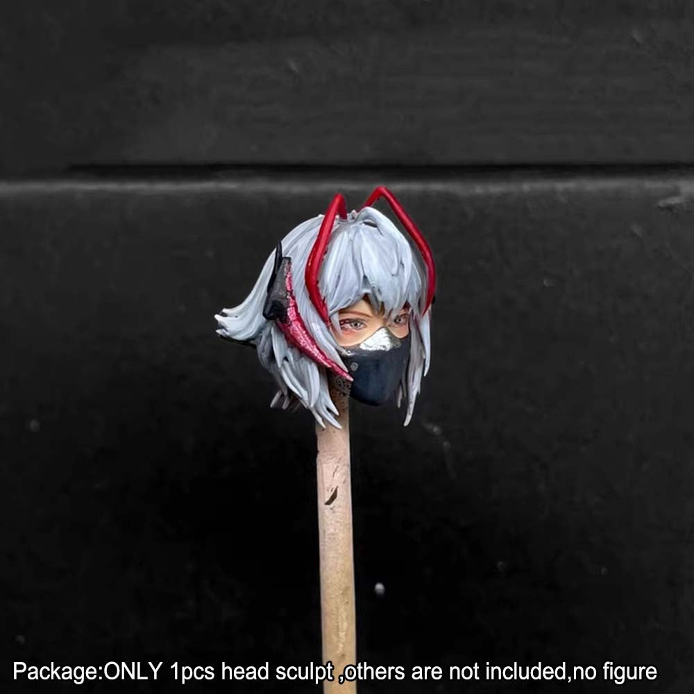 【PRE-ORDER】Premium Painted 1/18 Wisadel Female Head Sculpt Head For 3.75" Action Figure