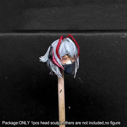 【PRE-ORDER】Premium Painted 1/18 Wisadel Female Head Sculpt Head For 3.75" Action Figure