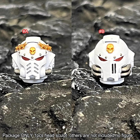 【PRE-ORDER】Premium 1/18 White Man Head Sculpt For DIY 3.75" Joytoy action figure Figure