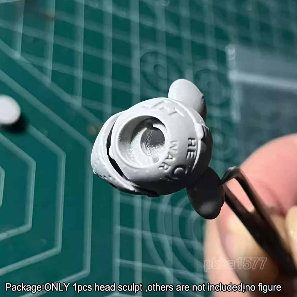 Unpainted 1/18 Skull Head Sculpt For DIY 3.75'' Acid Rain Joytoy Action Figure