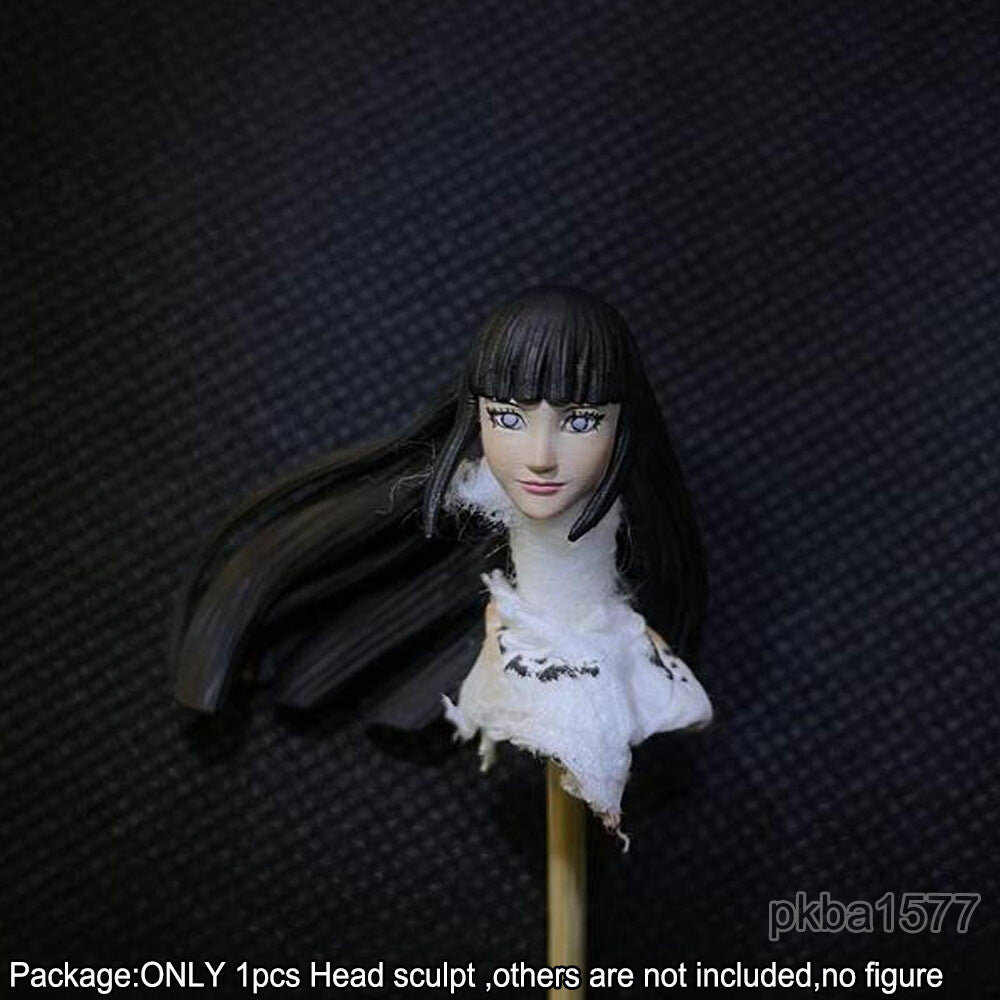 【PRE-ORDER】Premium 1/18 Hyūga Hinata Female Head Sculpt Girl Soldier Head For 3.75" Figure