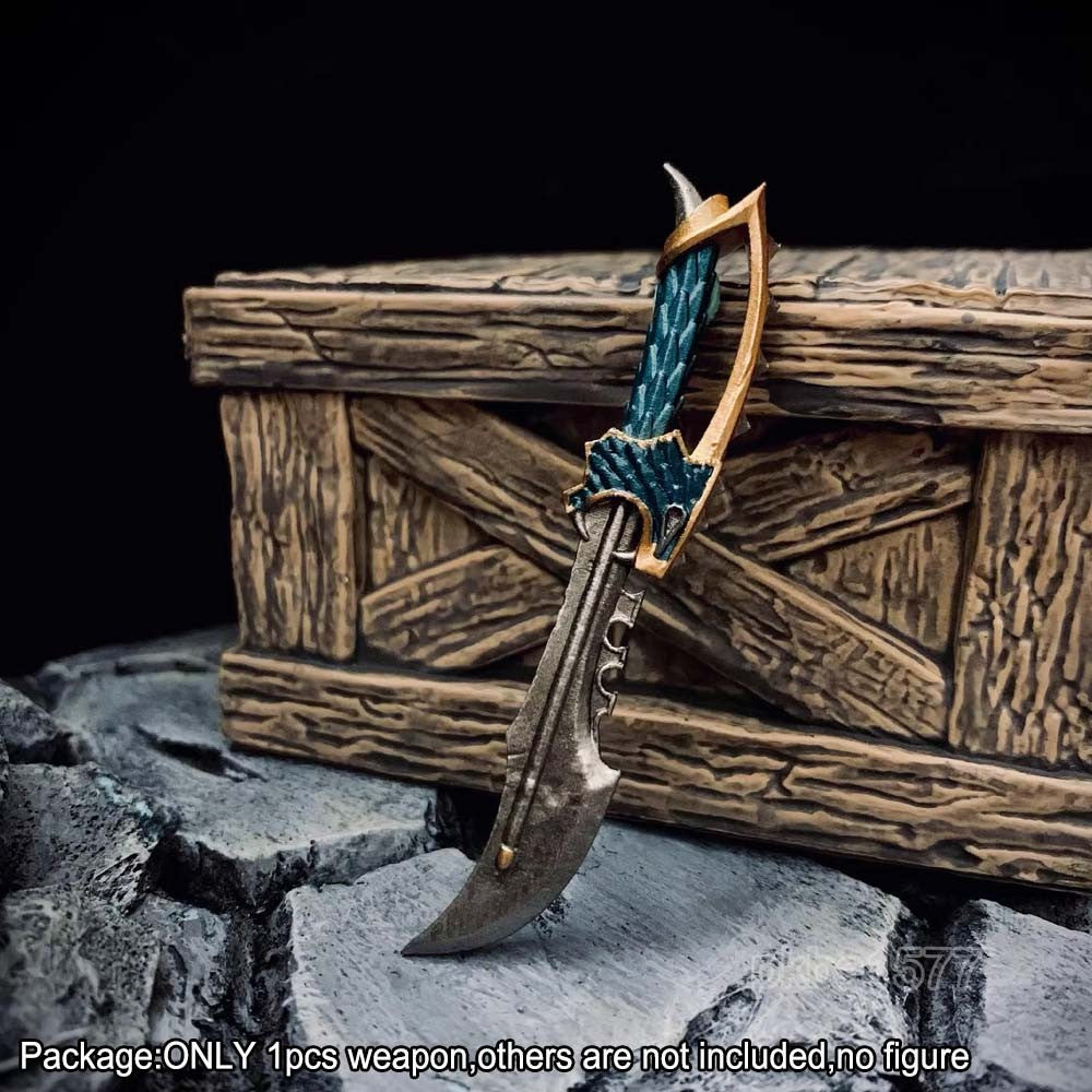 【PRE-ORDER】New Premium Painted Cool Knife Weapon Model For Joytoy Warhammer Action Figure