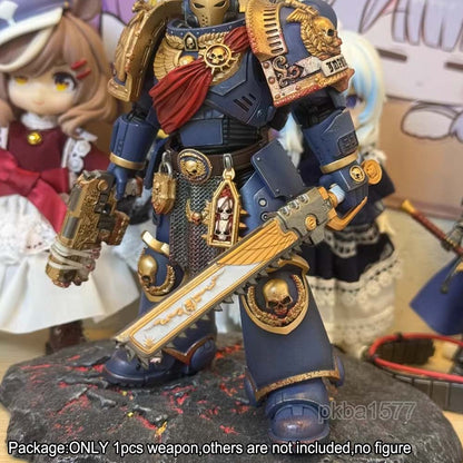 【PRE-ORDER】Premium Painted 1/18 Saw Sword Model Weapon For DIY 3.75" Joytoy Action Figure