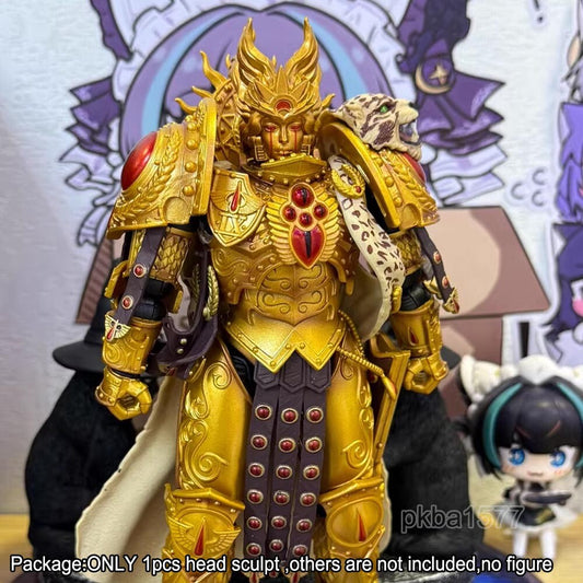 【PRE-ORDER】Premium Golden Man Head Sculpt For Joytoy whk40 Figure Model Action Figure