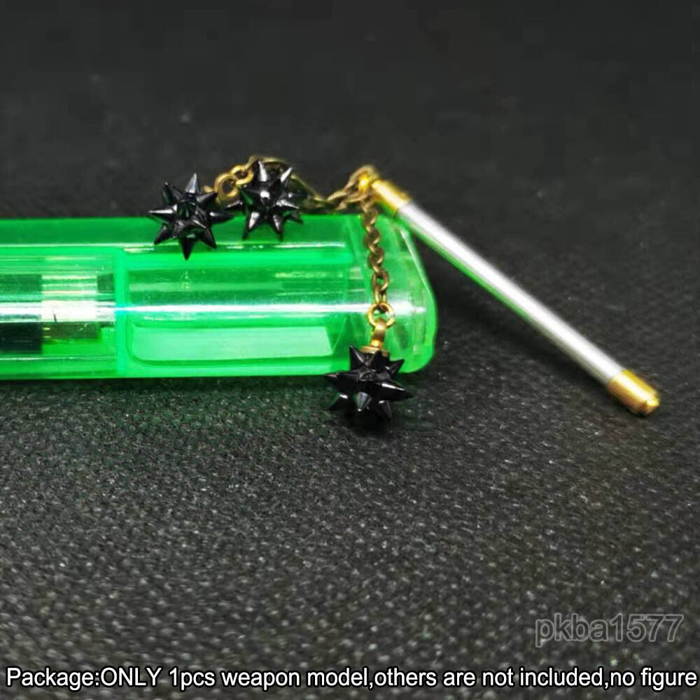 【PRE-ORDER】Handmade 1/18 Metal Flail Hammer Model Weapon Part For 3.75'' Figure Accessory