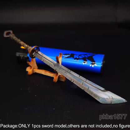 【PRE-ORDER】Handmade 1/18 Metal Big Sword Model Upgrade Weapon For 3.75'' Figure Accessory