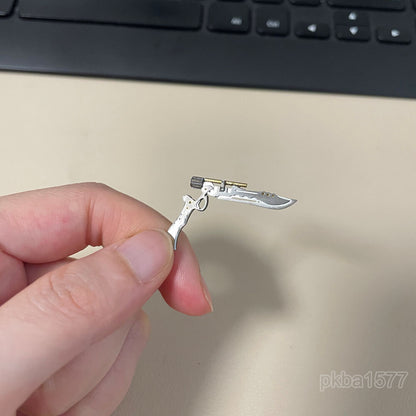 【PRE-ORDER】Handmade 1/18 Metal Gun Sword Weapon Model For 3.75" joytoy bfs Figure Accessory