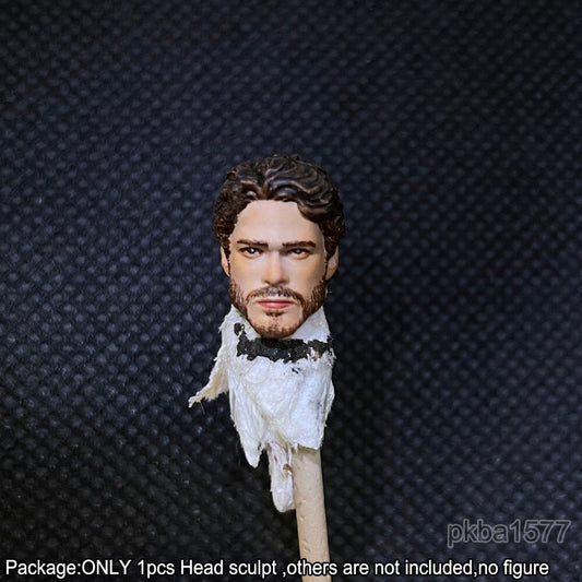 【PRE-ORDER】Premium 1/18 Robb Stark Male Head Sculpt Soldier Head For 3.75" Acid Rain Figure