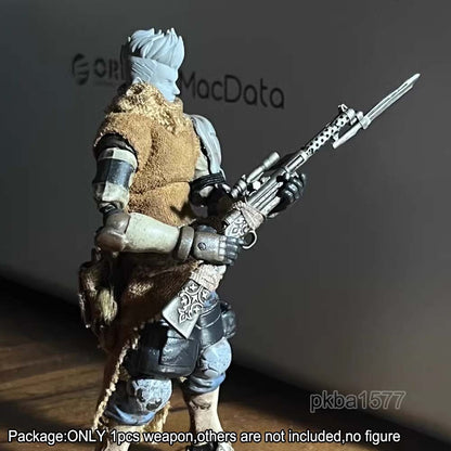 Premium 1/18 Scale Metal Gun Model For 3.75'' Action Figures Joytoy Acid Rain