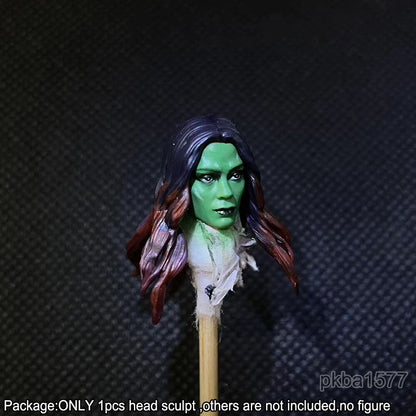【PRE-ORDER】Premium 1/18 Gamora Female Head Sculpt Soldier Head For 3.75" Acid Rain Figure