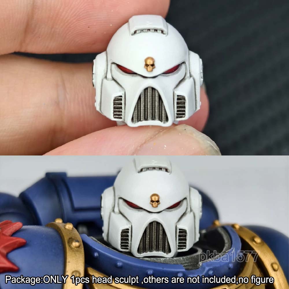 【PRE-ORDER】New Premium Male Head Sculpt Model For Joytoy White Consuls Action Figure