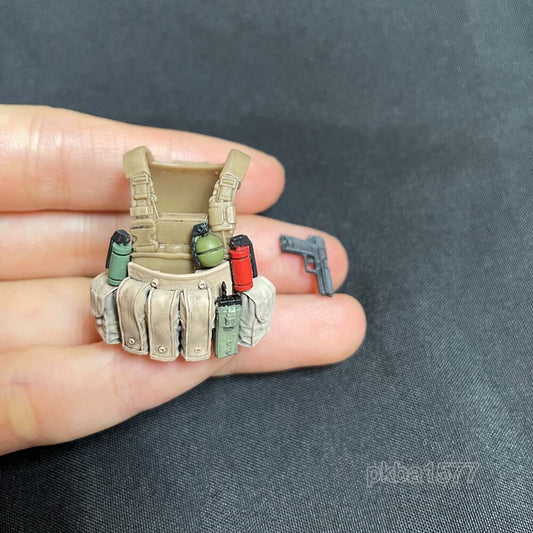 Premium 1/18 Scale Vest Body Armor For 3.75" Action Figure