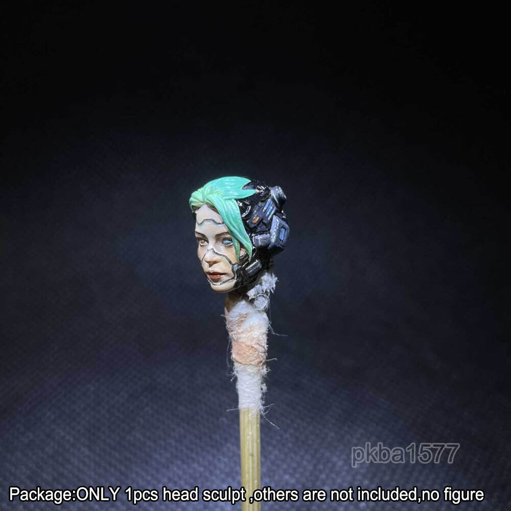 【PRE-ORDER】Cool Premium 1/18 Cyberpunk Female Head Sculpt Soldier Head For 3.75" Figure