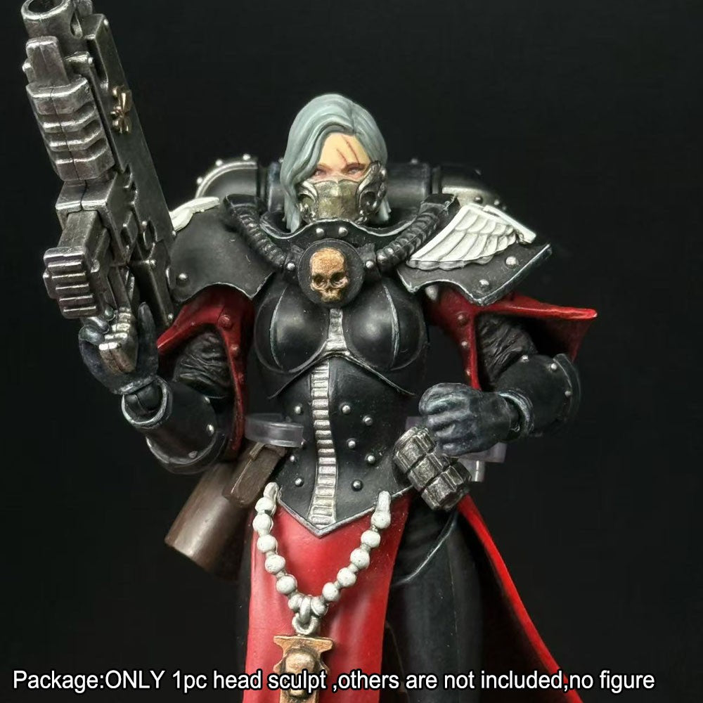 【PRE-ORDER】Premium Hand-painted 1/18 Female Head Sculpt Fit For 3.75" Joytoy Sister Figure