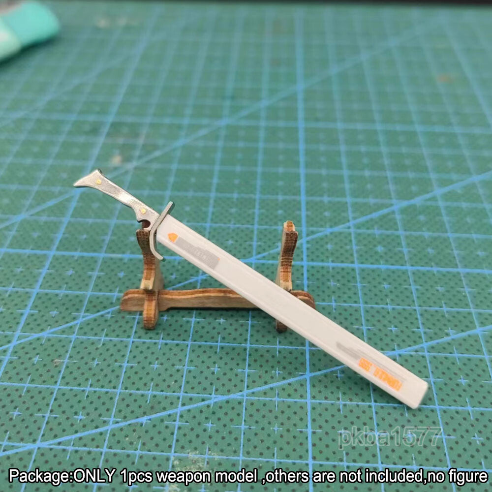 【PRE-ORDER】Handmade Custom 1/18 Metal Sword Weapon Model For 3.75" Figure Accessory