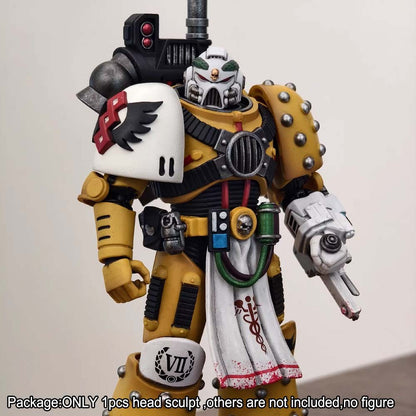 【PRE-ORDER】 Premium White Soldier Head Sculpt Model For Joytoy Legion Apothecary Figure