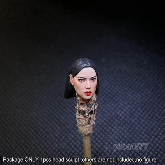【PRE-ORDER】Premium 1/18 Monica Female Head Sculpt Soldier Head For 3.75" Action Figure
