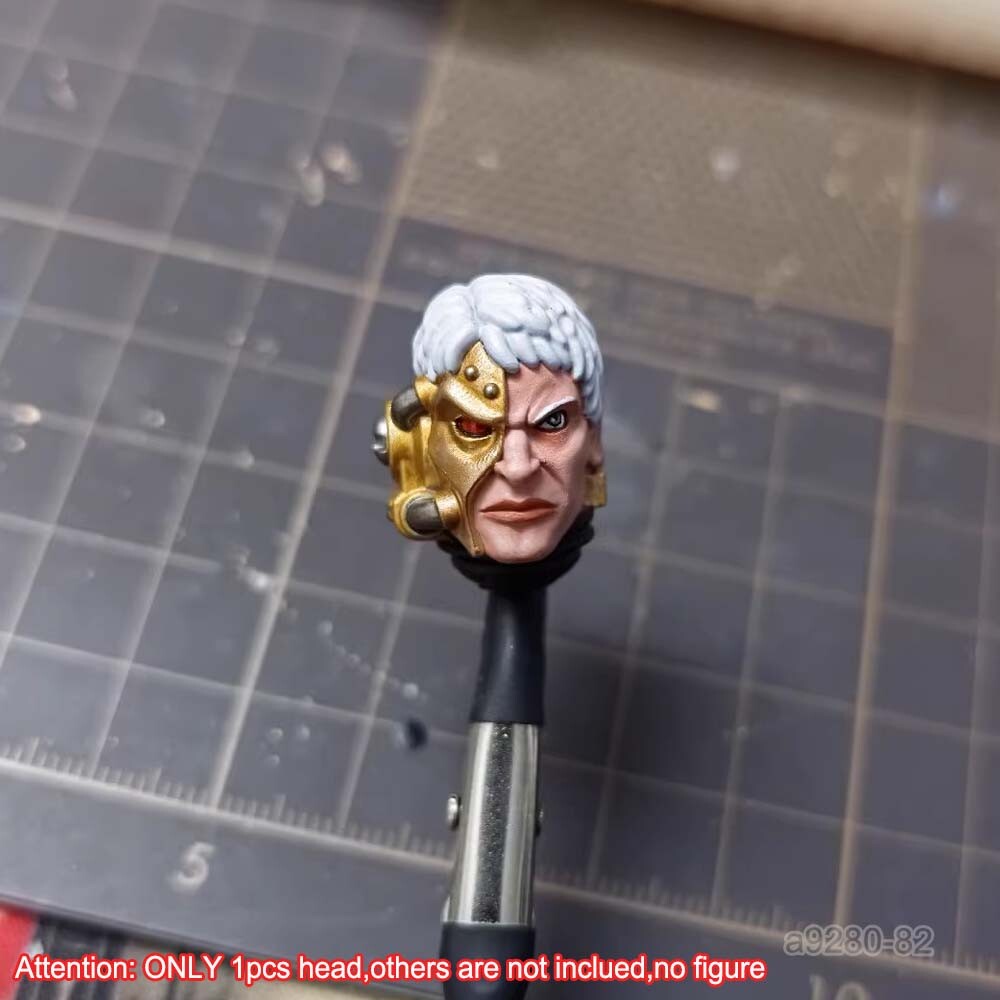 【PRE-ORDER】Premium Painted 1/18 Male Head Sculpt For Joytoy Warhammer Action Figure