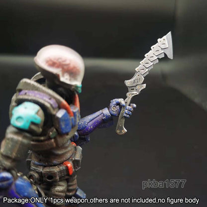 【PRE-ORDER】Handmade 1/18 Cyberpunk Metal Short Knife Weapon Model For 3.75'' Action Figure