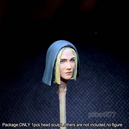 【PRE-ORDER】Premium 1/18 Ciri Female Girl Head Sculpt Soldier Head For 3.75" Action Figure