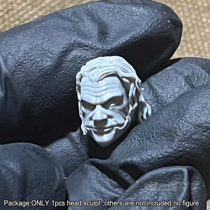 Unpainted 1/18 Smile Man Head Sculpt Model For 3.75" Acid Rain Joytoy Figure
