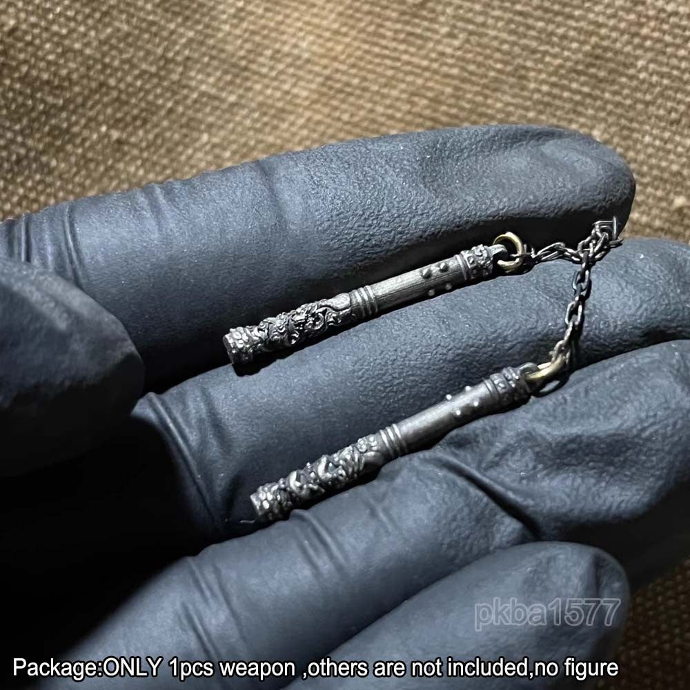 New 1/18 Metal Nunchakus Weapon Decor For 3.75" Action Figure Joytoy Acid Rain