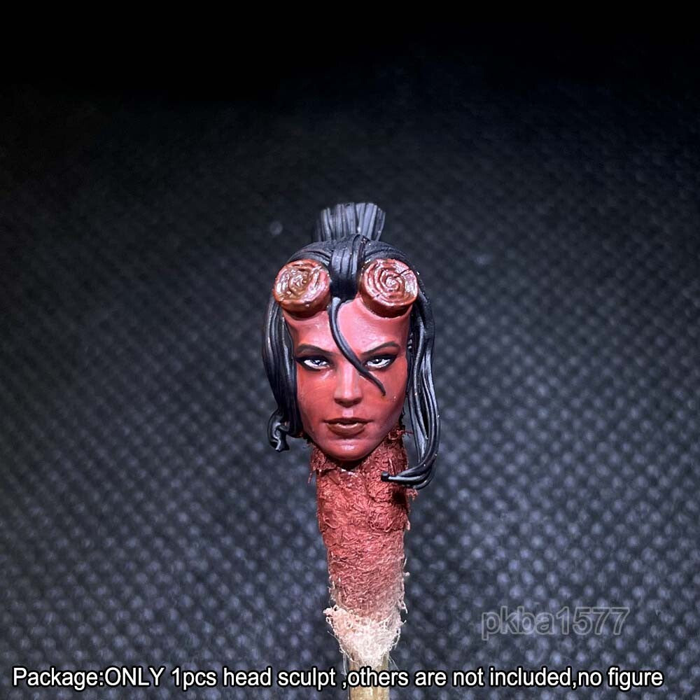 【PRE-ORDER】Premium 1/12 Female Head Sculpt Soldier Head For 6" romankey Action Figure