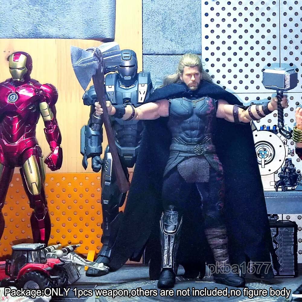 【PRE-ORDER】3D Hand-painted 1/12 Stormbreaker Axe Weapon Model For 6" Action Figure