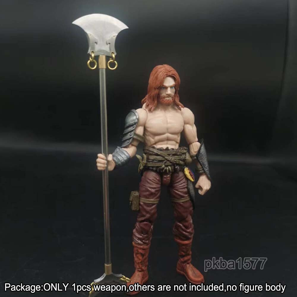 【PRE-ORDER】Handmade 1/18 Metal Mill staff Sword Weapon Model For 3.75'' Acid Rain Figure