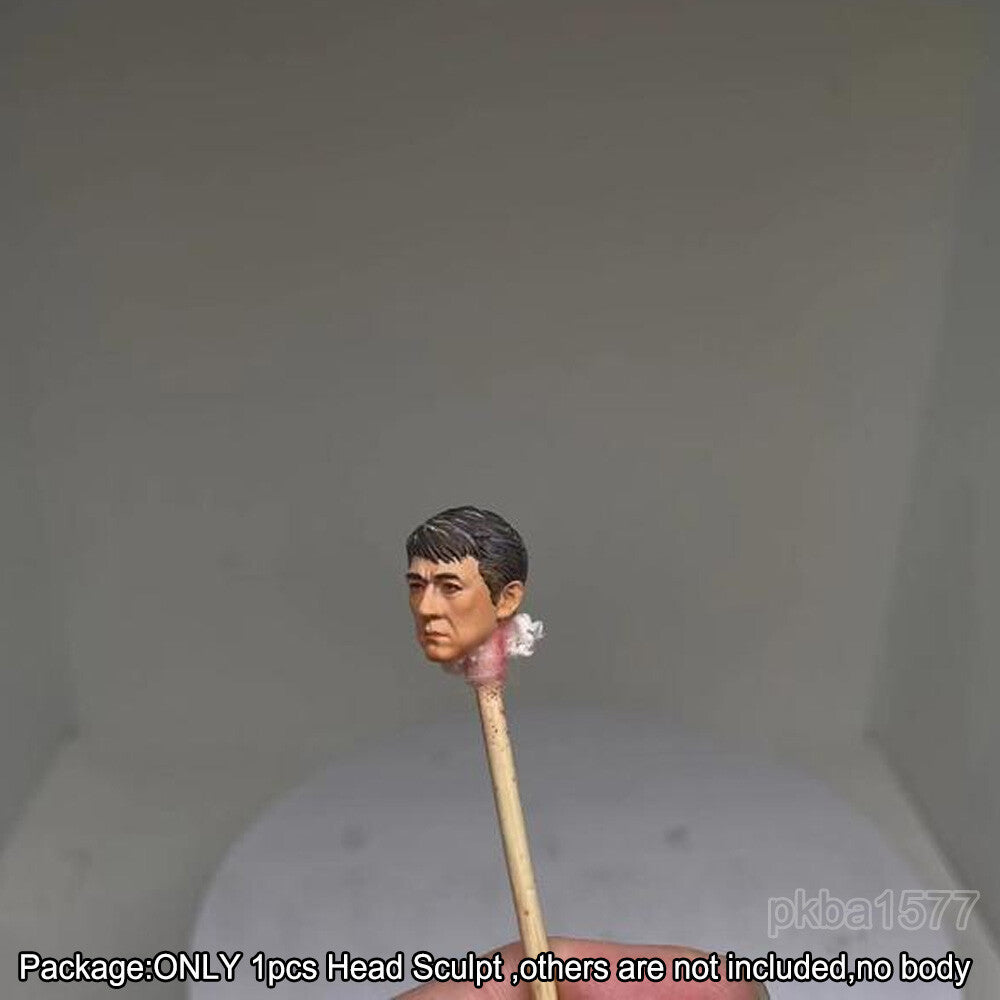 【PRE-ORDER】Premium 1/18 Jackie Chan Head Sculpt Asian Male Soldier Head For 3.75" Figure