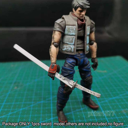 【PRE-ORDER】Handmade 1/18 Metal Sword w Sheath Model For 3.75'' Figure Joytoy Acid Rain bfs