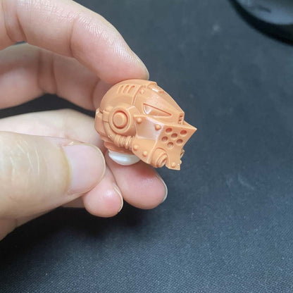 New Unpainted 1/18 Man Soldier Head Sculpt For DIY 3.75" Joytoy Figure Model
