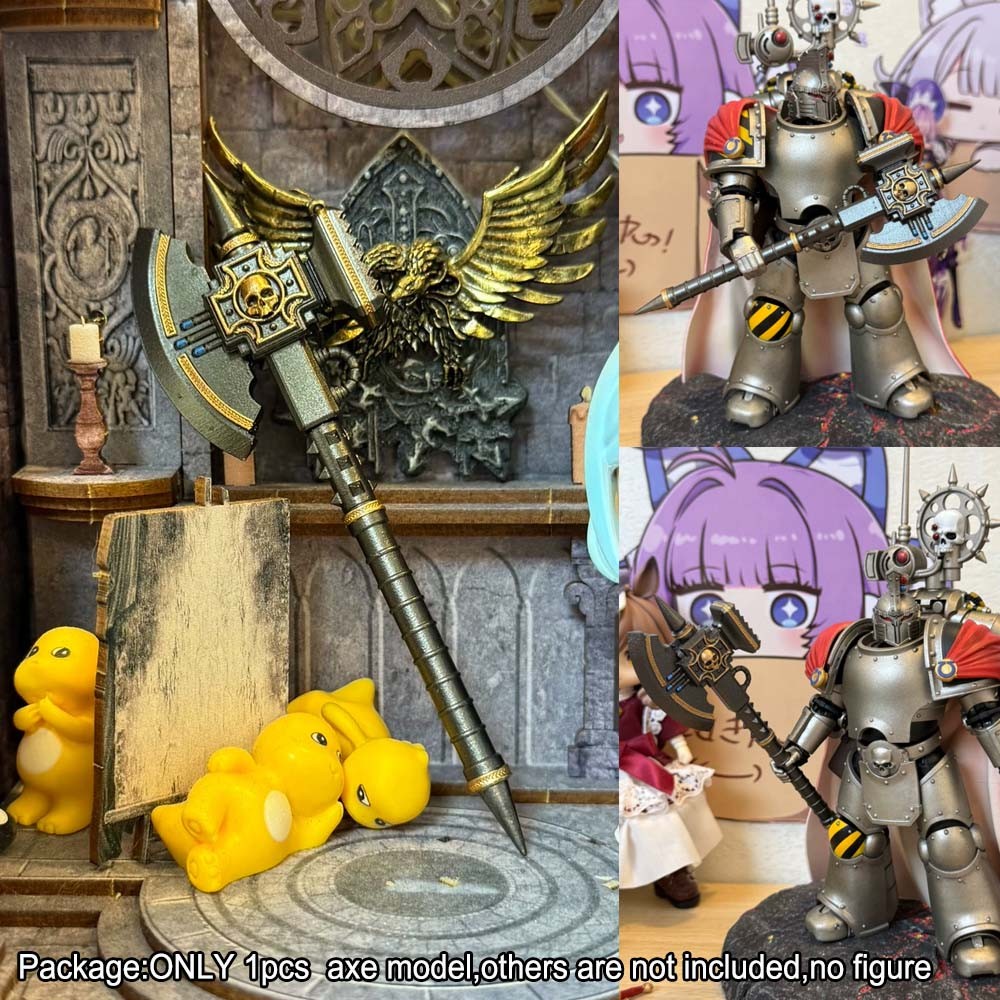 【PRE-ORDER】Premium Painted Axe Weapon Model For Decor DIY Joytoy Action Figure