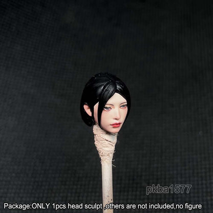 【PRE-ORDER】Premium 1/18 Female Head Sculpt Model For 3.75" Joytoy Acid Rain Action Figure