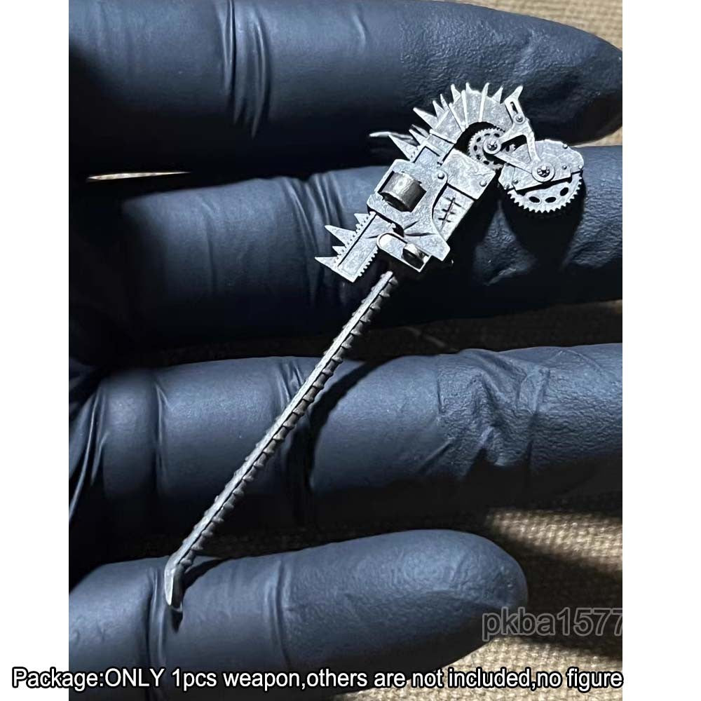 New 1/18 Metal Axe Crowbar Weapon Decor For 3.75" Action Figure Joytoy Acid Rain