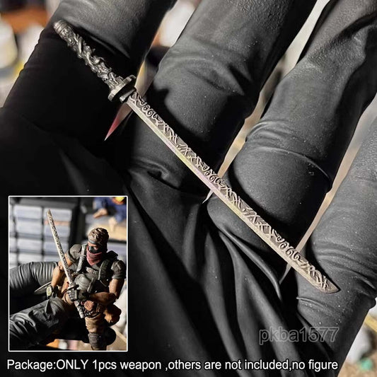 New Punk 1/18 Metal Sword Weapon For 3.75'' Action Figures Joytoy Acid Rain