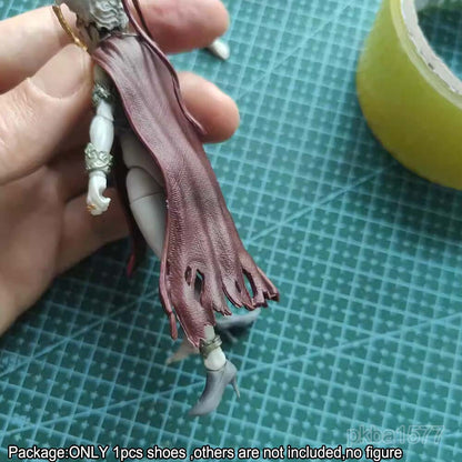 New Unpainted 1/18 High Heels Shoes For 3.75'' Planet Green Valley Figure Joytoy