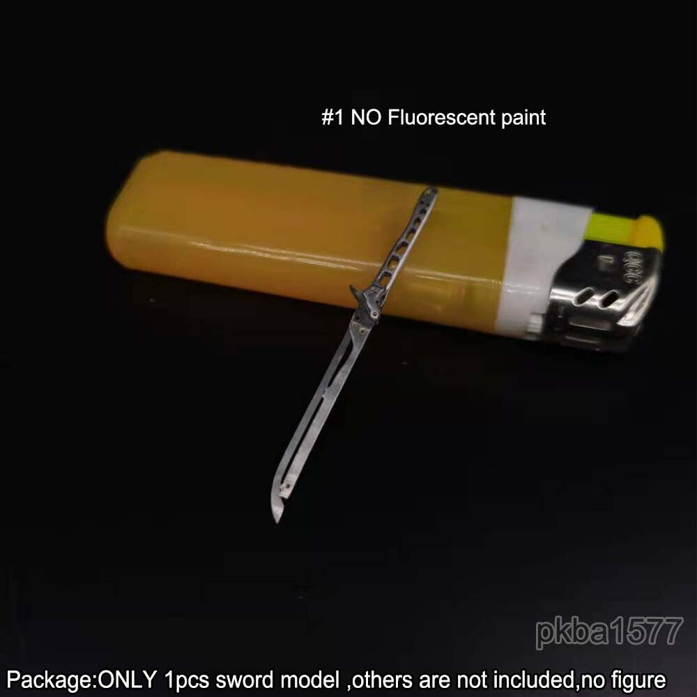 【PRE-ORDER】Cool 1/18 Short Cyberpunk Sword Model Upgrade Weapon For 3.75"  Figure Accessory