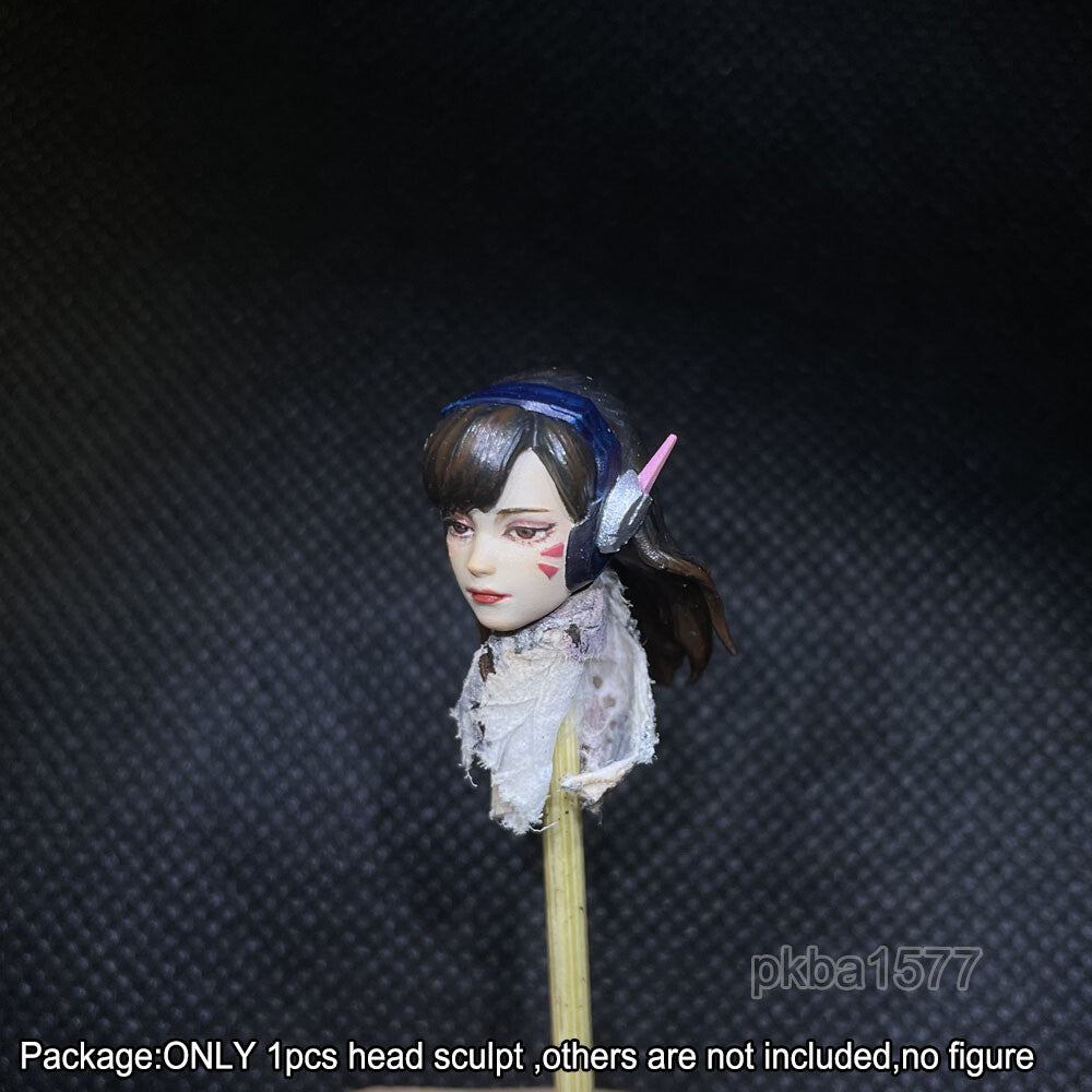【PRE-ORDER】Premium 1/18 Cool Female Beauty Head Sculpt Solider Head For 3.75" bfs Figure