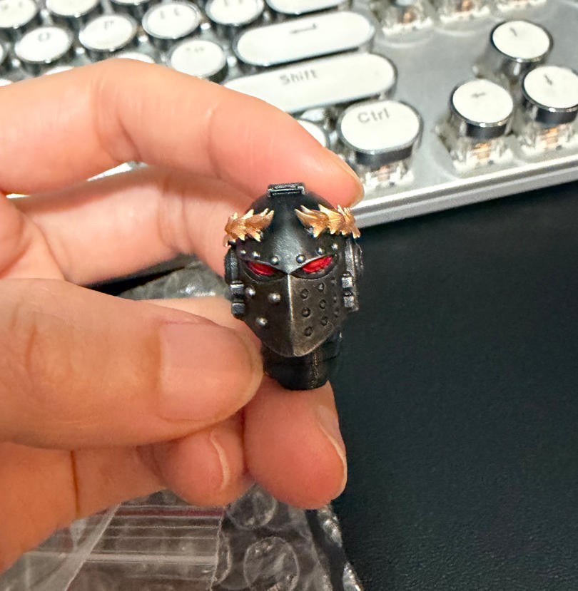 【PRE-ORDER】Custom Premium Man Head Sculpt Head Model For DIY Joytoy Sigismund Action Figure