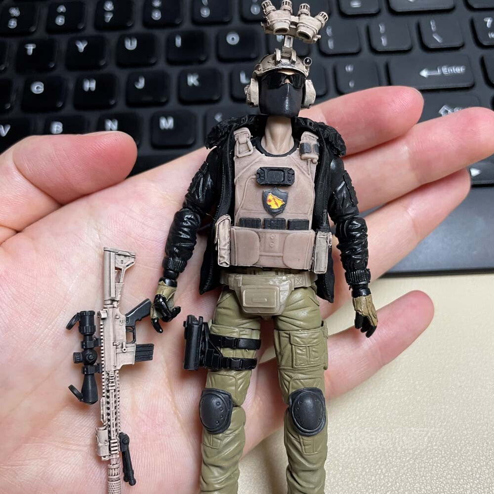 【PRE-ORDER】 Premium 1/18 Scale 3.75" Umber Eyes Soldier Aciton Figure Man Xmas Gift