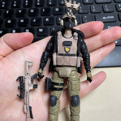 【PRE-ORDER】 Premium 1/18 Scale 3.75" Umber Eyes Soldier Aciton Figure Man Xmas Gift