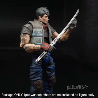 【PRE-ORDER】Handmade 1/18 Metal Raiden Sword Weapon Model For 3.75" Acid Rain Joytoy Figure