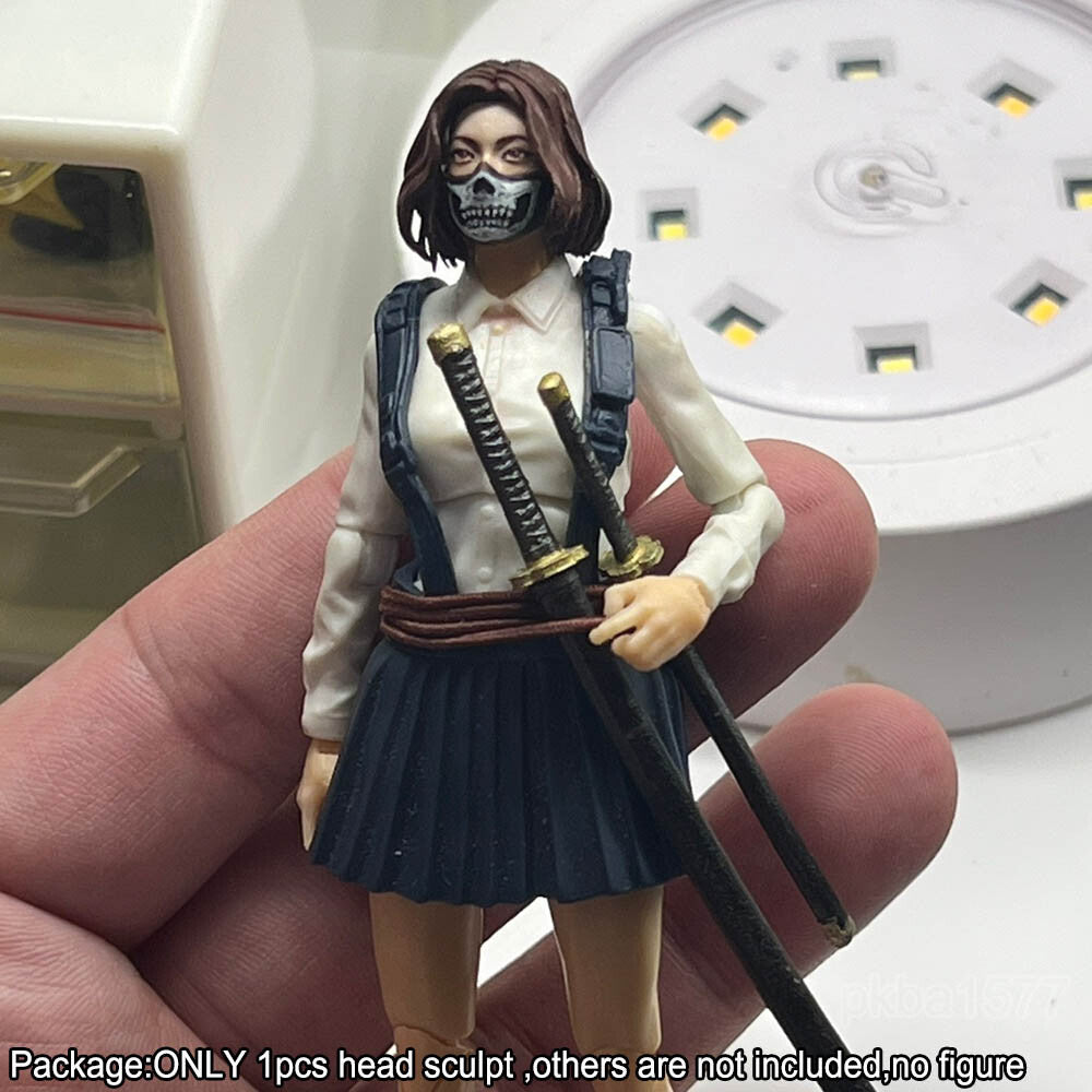 【PRE-ORDER】Premium 1/18 Female Girl Head Sculpt Soldier Head For 3.75" Acid Rain Figure