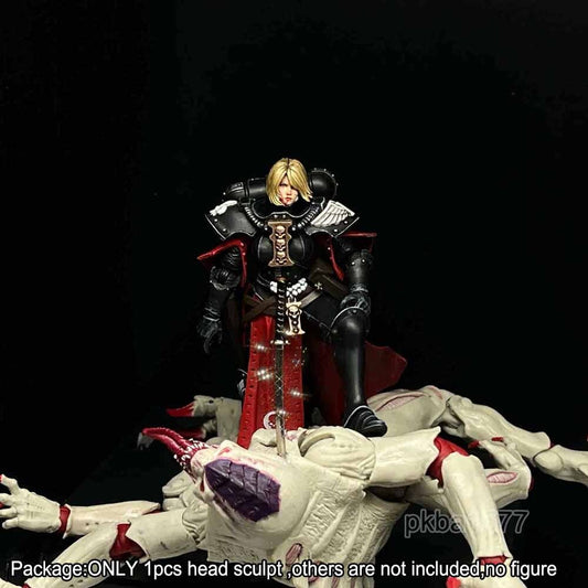 【PRE-ORDER】Premium 1/18 Female Neck Head Sculpt Soldier Head For 3.75 Joytoy Sisters Figure